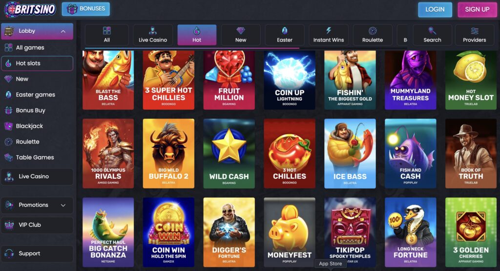 Voted Best UK Credit Card Casino 